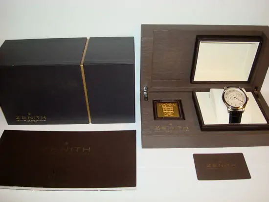 Zenith Grande Class Elite "SOLD"