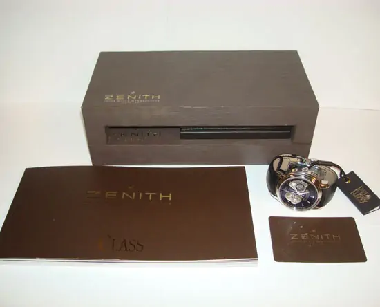Zenith Chronomaster XXT Open Grand Date "SOLD"