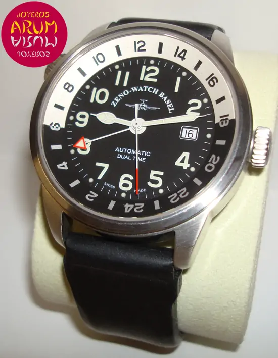 Zeno Watch Basel Dual Time "SOLD" Zeno Watch Basel Dual Time "SOLD"