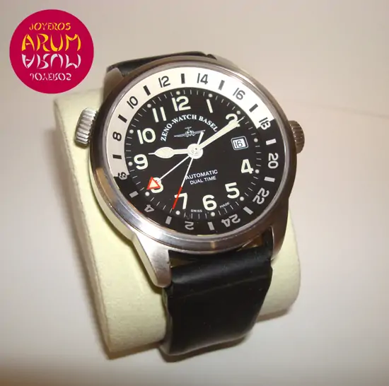 Zeno Watch Basel Dual Time "SOLD" Zeno Watch Basel Dual Time "SOLD"