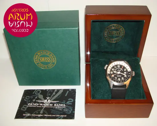 Zeno Watch Basel Dual Time "SOLD" Zeno Watch Basel Dual Time "SOLD"