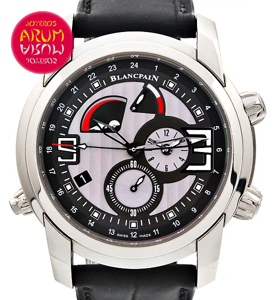 Blancpain L-Evolution Alarm GMT ARUM Ref. 3630/2 "SOLD"