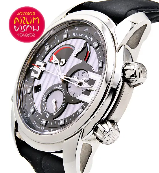 Blancpain L-Evolution Alarm GMT ARUM Ref. 3630/2 "SOLD"