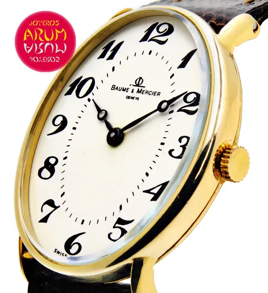 Baume & Mercier Vintage Yellow Gold ARUM Ref. 3581/2 Baume & Mercier Vintage Yellow Gold ARUM Ref. 3581/2