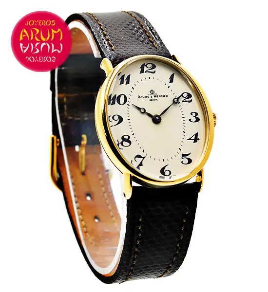 Baume & Mercier Vintage Yellow Gold ARUM Ref. 3581/2 Baume & Mercier Vintage Yellow Gold ARUM Ref. 3581/2