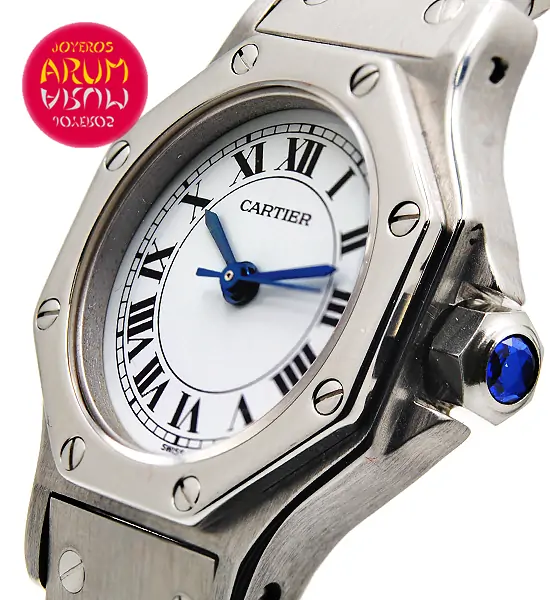 Cartier Santos Octagon Ref. ARUM 3561 "SOLD"