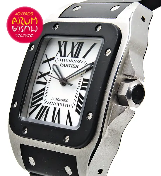 Cartier Santos 100 ARUM Ref. 3595/2 "SOLD"