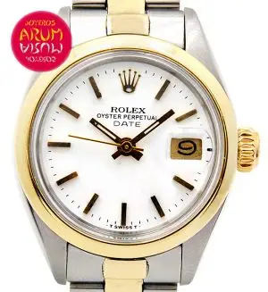 Rolex Date Steel & Gold ARUM Ref. 3305/2 "SOLD"