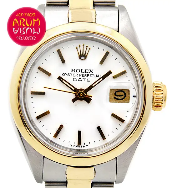 Rolex Date Steel & Gold ARUM Ref. 3305/2 "SOLD"