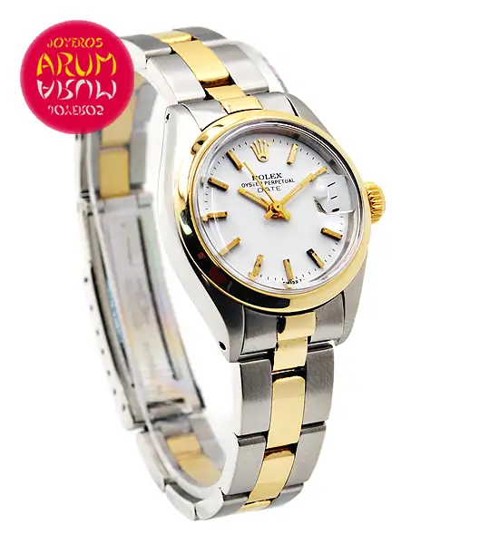 Rolex Date Steel & Gold ARUM Ref. 3305/2 "SOLD"