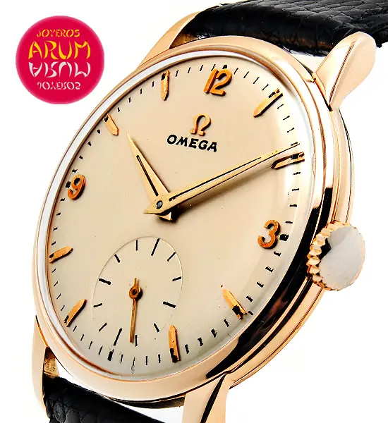 Omega Vintage Rose Gold ARUM Ref. 3556/2