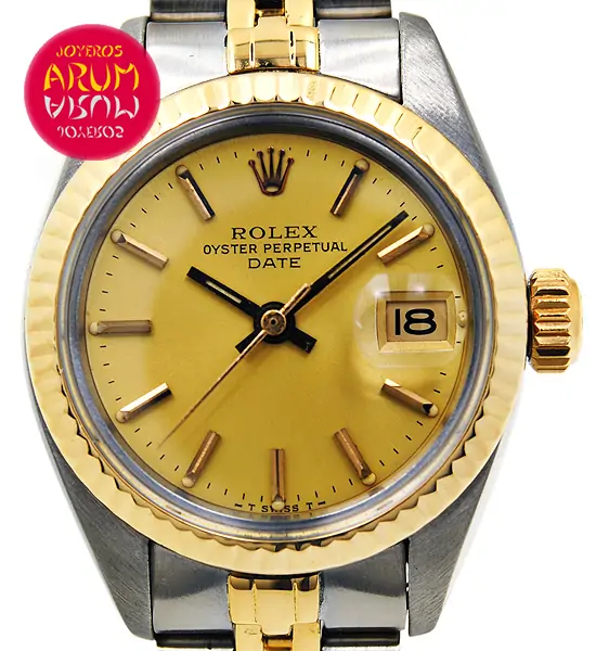 Rolex Date Steel & Gold Shop Ref. 3639/337/2 "SOLD"