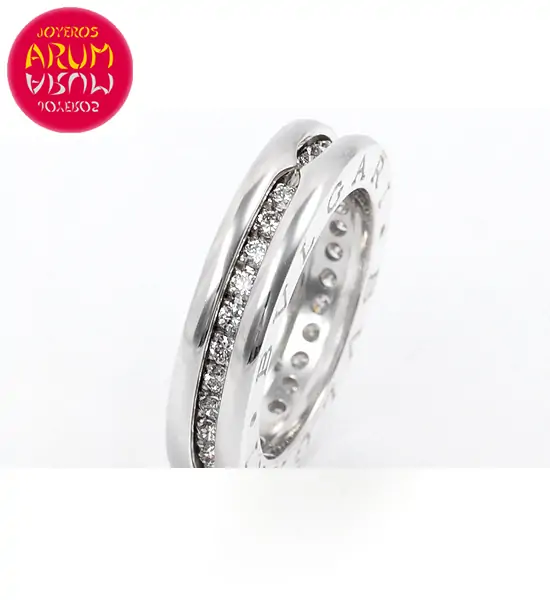 Bulgari B.Zero1 Ring White Gold with Brilliants RAJ622 "SOLD" Bulgari B.Zero1 Ring White Gold with Brilliants RAJ622 "SOLD"