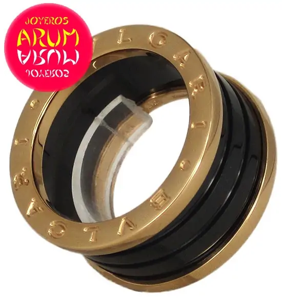 Bulgari B.Zero1 Ring Rose Gold and Ceramic RAJ621/1 "SOLD" Bulgari B.Zero1 Ring Rose Gold and Ceramic RAJ621/1 "SOLD"