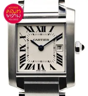 Cartier Tank Francaise Midsize Shop Ref. 3682/380/2 "SOLD"