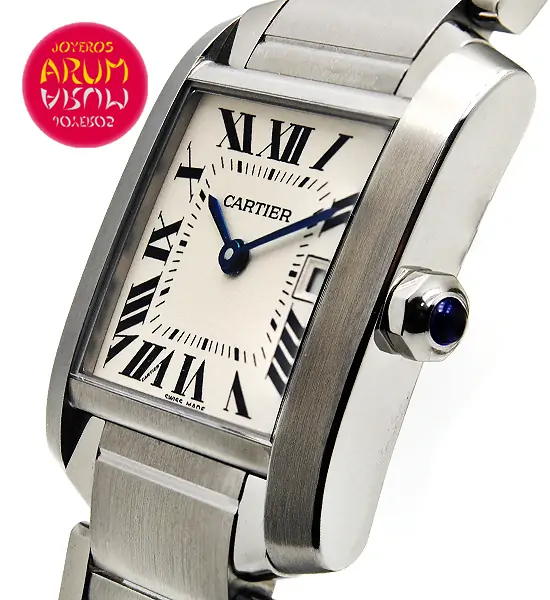 Cartier Tank Francaise Midsize Shop Ref. 3682/380/2 "SOLD"