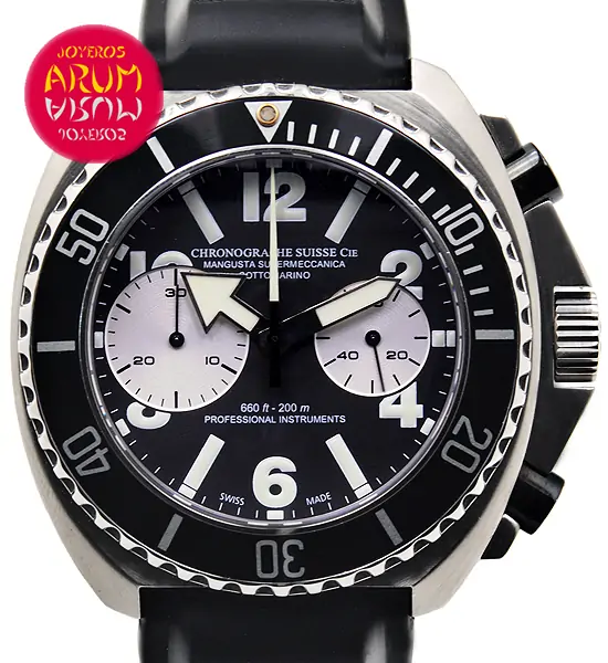 Chronographe Suisse CIE Mangusta Shop Ref. 3691/390/2 "SOLD"