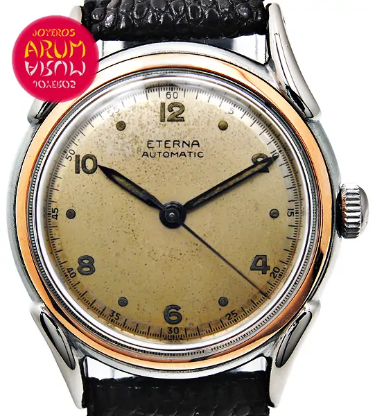 Eterna Vintage Steel & Gold Shop Ref. 3674/372/2 Eterna Vintage Steel & Gold Shop Ref. 3674/372/2