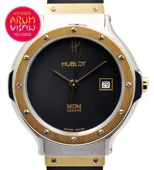 Hublot Classic Steel & Gold 28 mm Shop Ref. 3738/439/2 "SOLD"