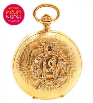 Longines Pocket Watch 18K Gold Shop Ref. 3644/343/2