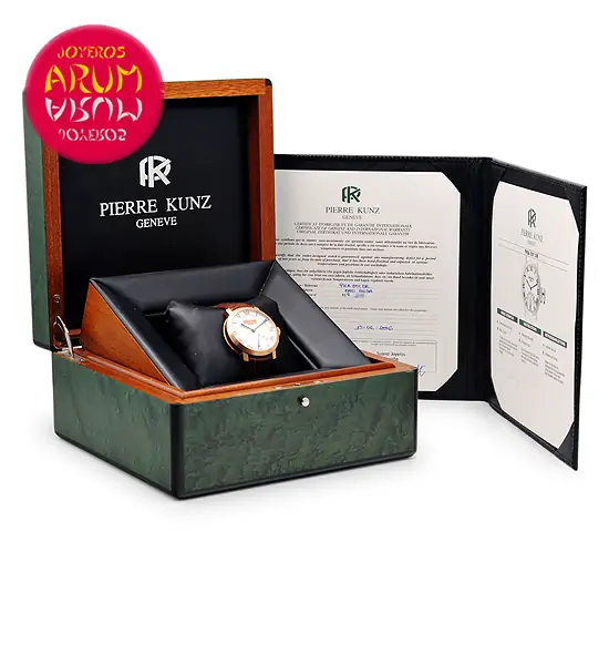 Pierre Kunz Retrograde Seconds Shop Ref. 3666/364/1 "SOLD"