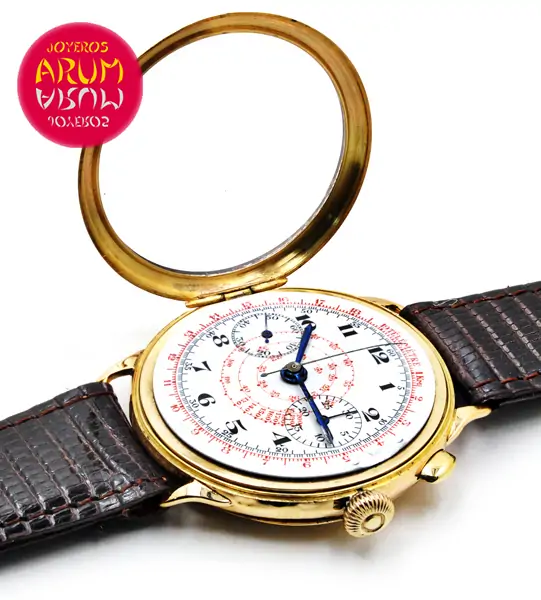 Vintage Watch Yellow Gold Shop Ref. 3676/374/2