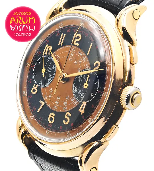 Vintage Watch Rose Gold Shop Ref. 3677/375/2