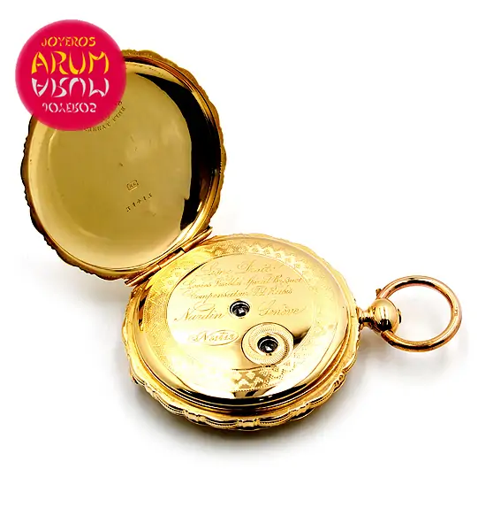 Pocket Watch 18K Gold Shop Ref. 3514/384/2 Pocket Watch 18K Gold Shop Ref. 3514/384/2