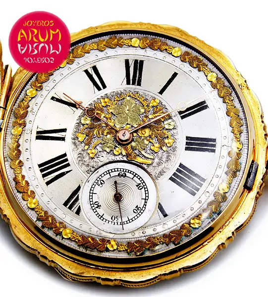 Pocket Watch 18K Gold Shop Ref. 3514/384/2 Pocket Watch 18K Gold Shop Ref. 3514/384/2