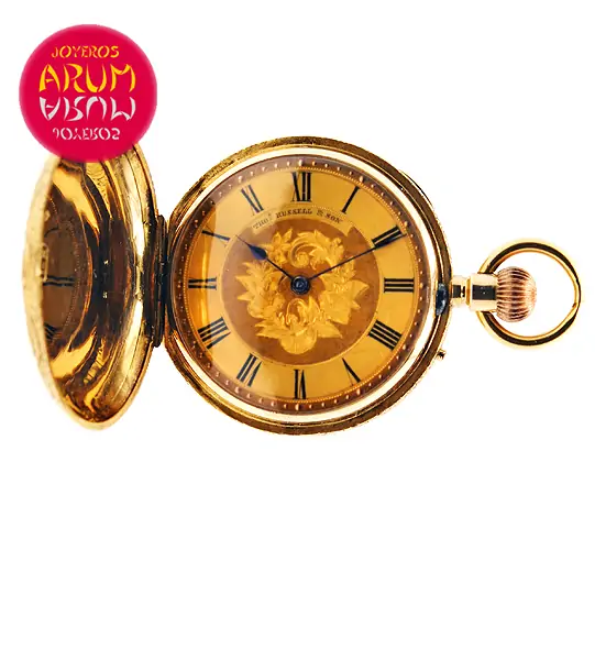 Pocket Watch 18K Gold Russel & Son Shop Ref. 3741/174/2 Pocket Watch 18K Gold Russel & Son Shop Ref. 3741/174/2