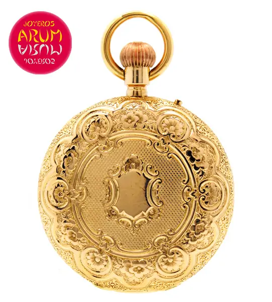 Pocket Watch 18K Gold Russel & Son Shop Ref. 3741/174/2 Pocket Watch 18K Gold Russel & Son Shop Ref. 3741/174/2