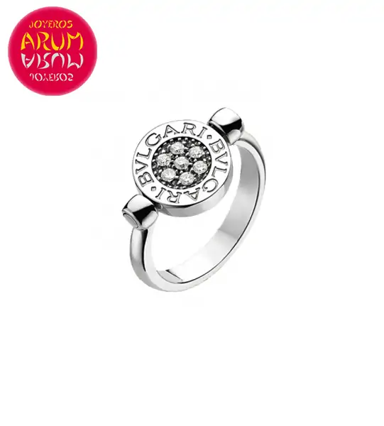 Bulgari Flip Ring with Diamonds & Onyx RAJ594 "SOLD"