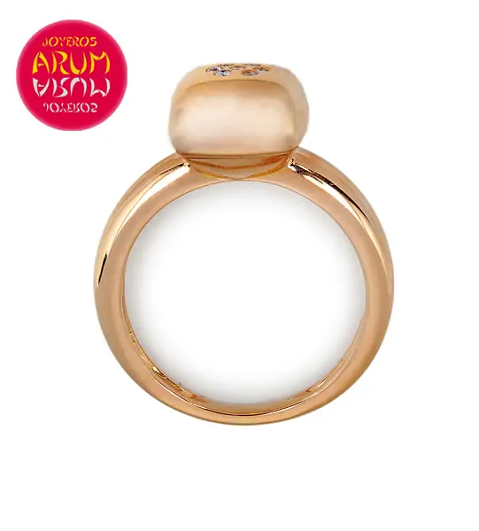 Ring 18K Rose Gold with Diamonds 0,05 ct RAJ437/1 "SOLD"