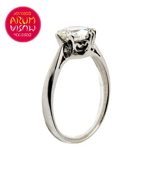18K White Gold Ring with Diamond 1,43 ct RAJ551/2
