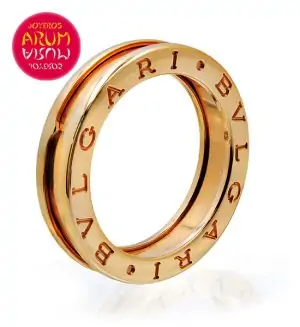 Bulgari Ring B.Zero1 Rose Gold 1 Band RAJ700/2 "SOLD"