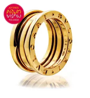 Bulgari B.Zero1 Ring Yellow Gold 3 Band RAJ693/2 "SOLD"