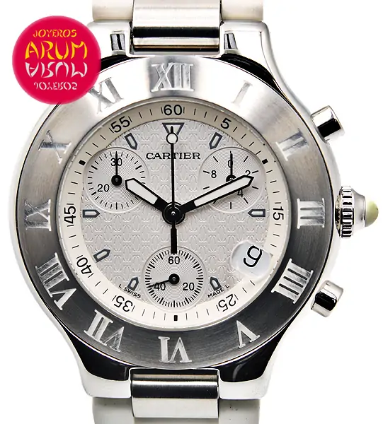 Cartier Chronoscaph 21 Shop Ref. 3627/316/2 "SOLD"