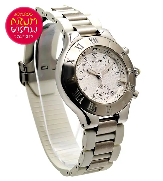 Cartier Chronoscaph 21 Shop Ref. 3627/316/2 "SOLD"