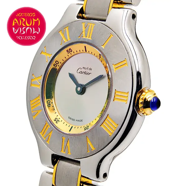 Cartier Must 21 Shop Ref. 3777/481/2 "SOLD"