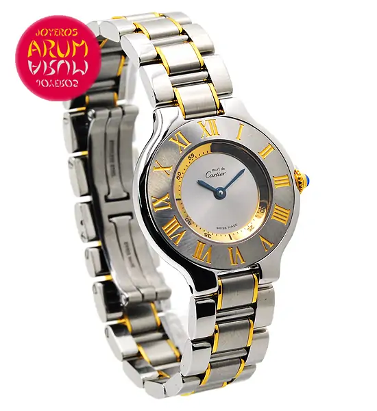 Cartier Must 21 Shop Ref. 3777/481/2 "SOLD"