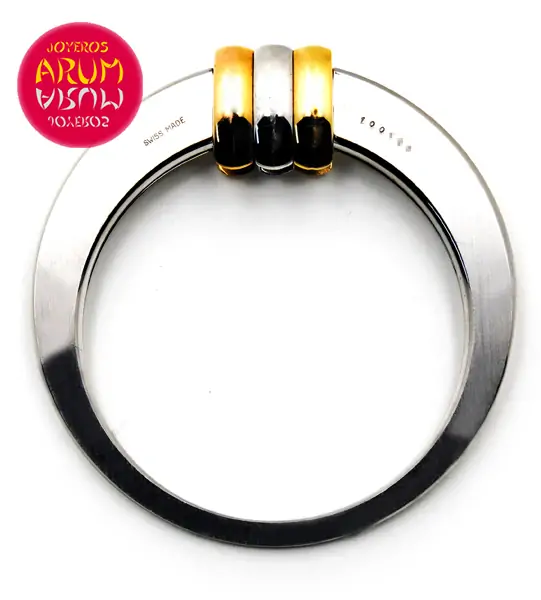 Money Clip Cartier Steel & Gold RAJ562/2 "SOLD"