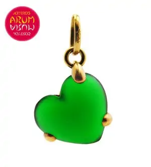 Pomellato Pendant 18K Gold with Jade RAJ552 "SOLD"