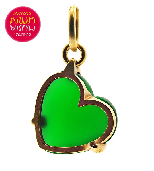 Pomellato Pendant 18K Gold with Jade RAJ552 "SOLD"