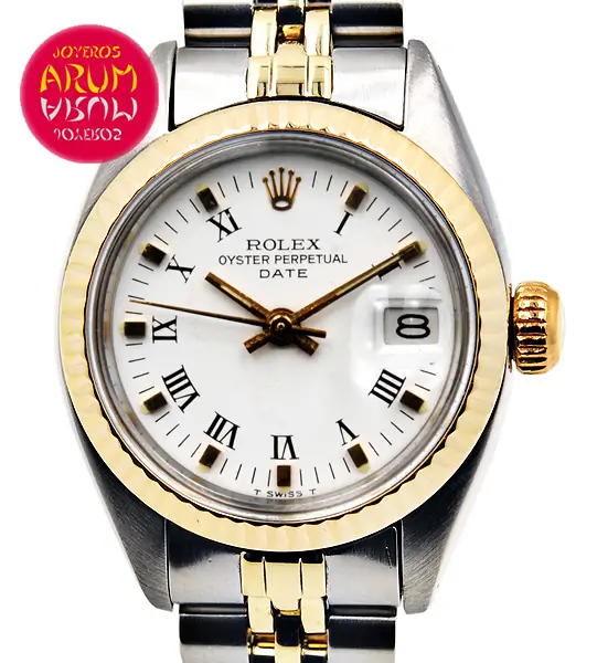 Rolex Date Steel & Gold Shop Ref. 3754/458/2 "SOLD"