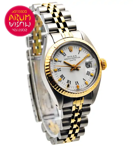 Rolex Date Steel & Gold Shop Ref. 3754/458/2 "SOLD"