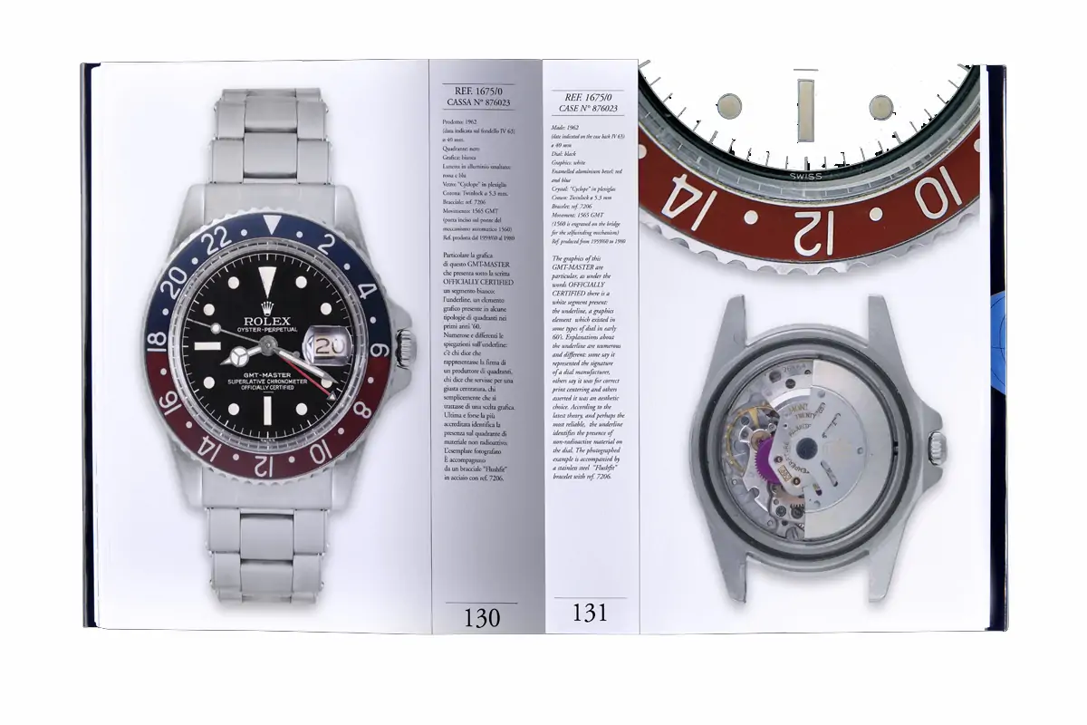 Collecting Rolex GMT Master Book Mondani Editore "SOLD"