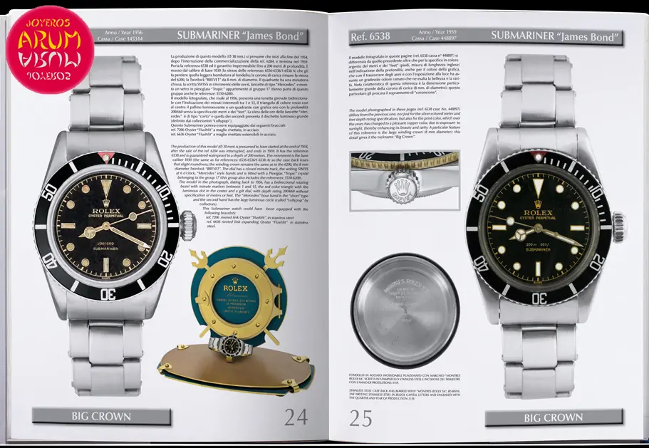 Collecting Rolex Submariner Book Mondani Editore "SOLD"