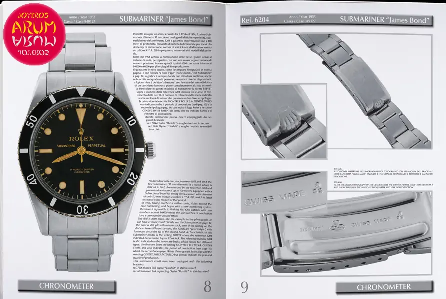 Collecting Rolex Submariner Book Mondani Editore "SOLD"