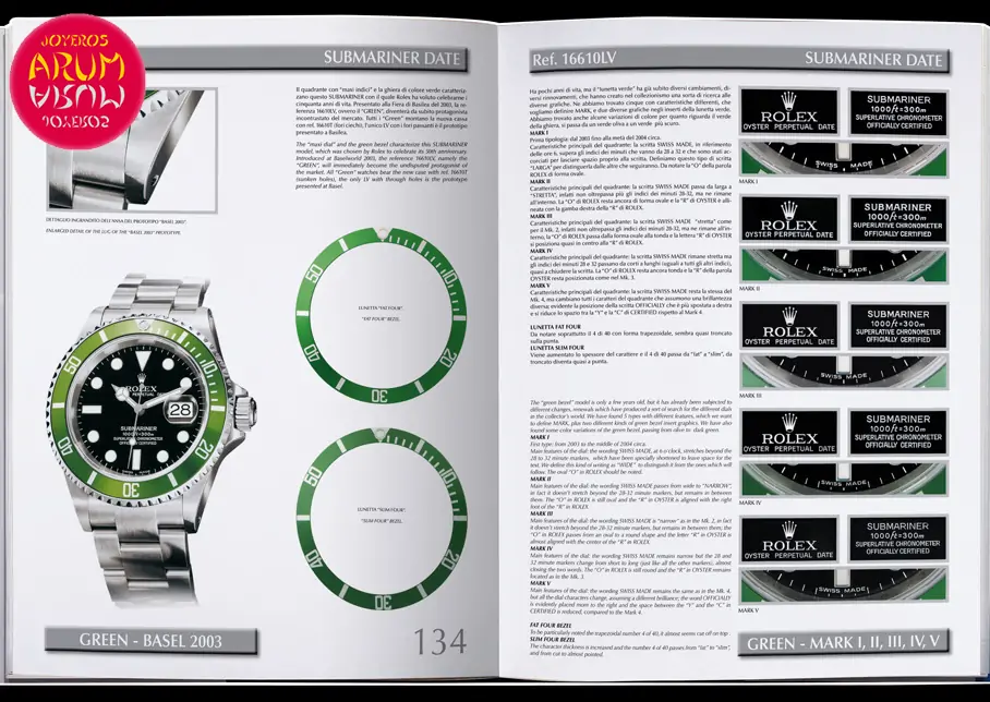 Collecting Rolex Submariner Book Mondani Editore "SOLD"