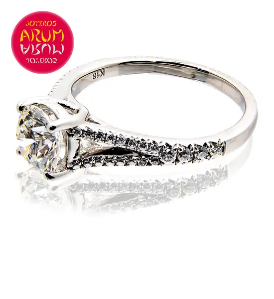 18K Gold Ring with Diamond 1,00 ct RAJ703